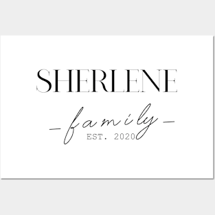 Sherlene Family EST. 2020, Surname, Sherlene Posters and Art